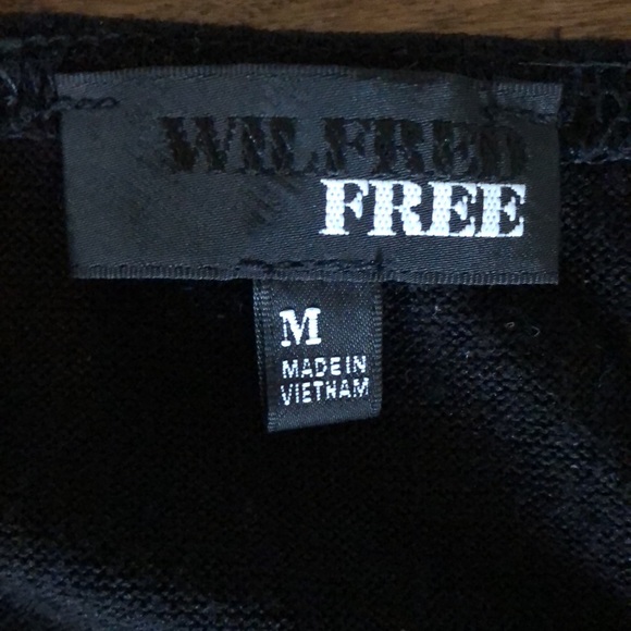 Black slinky sweater dress by Wilfred Free - Picture 3 of 7